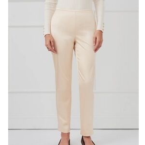 J. McLaughlin Silk Champagne Pants Size 2